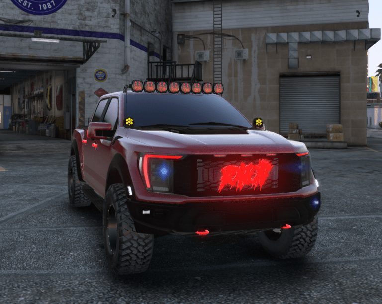 Leo Raptor R Fivem Ford Raptor WC - Debadged FiveM Car | FiveMRides