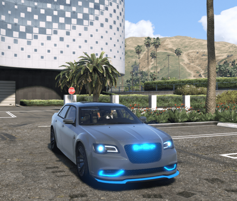 Chrysler 300 WideBody Animated - Debadged FiveM Car | FiveMRides