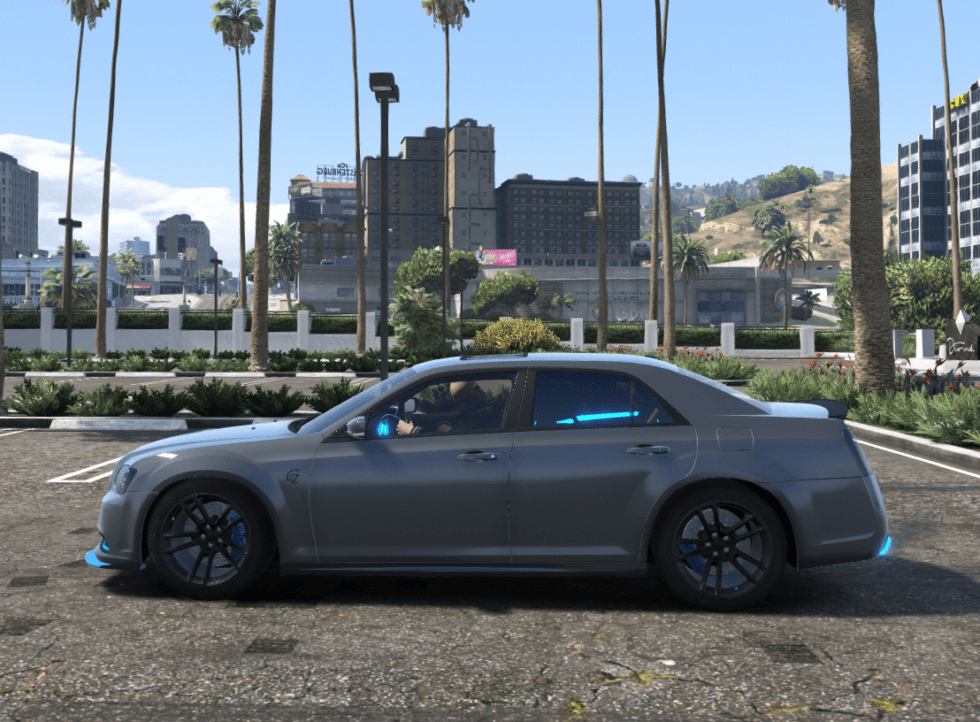 Chrysler 300 WideBody Animated - Debadged FiveM Car | FiveMRides
