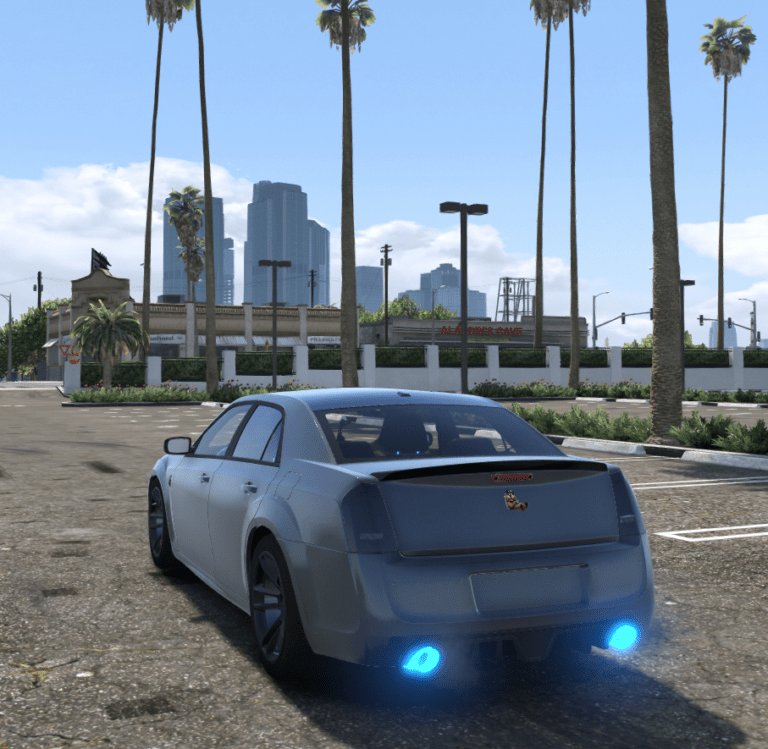 Chrysler 300 WideBody Animated - Debadged FiveM Car | FiveMRides