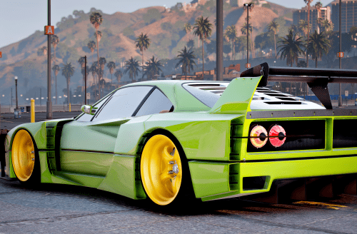 GTA5_2024-01-09_12-43-40 FiveM Mod GTA 5 Debadged Car