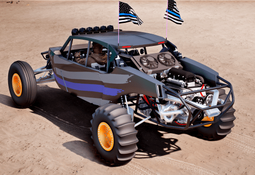 GTA5_2024-01-09_13-09-47 FiveM Mod GTA 5 Debadged Car