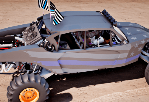 GTA5_2024-01-09_13-09-55 FiveM Mod GTA 5 Debadged Car