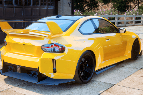 GTA5_2024-01-25_23-12-44 FiveM Mod GTA 5 Debadged Car