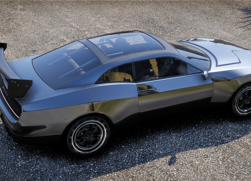GTA5_2024-07-06_02-17-10 FiveM Mod GTA 5 Debadged Car
