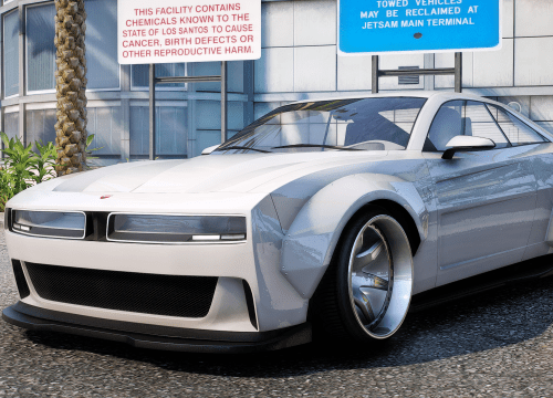 GTA5_2024-07-06_02-20-37 FiveM Mod GTA 5 Debadged Car