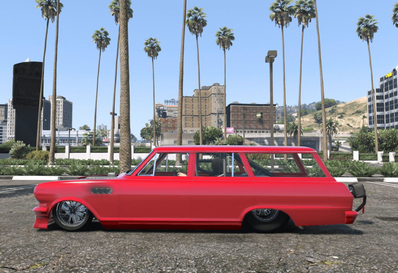 Hell Wagon (DRAG) - Debadged FiveM Car | FiveMRides