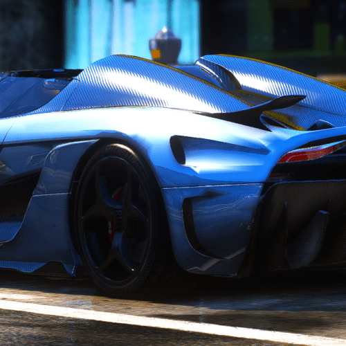 Debadged_2018_Koenigsegg_Regera_Ghost_Package_-_YCA FiveM Mod GTA 5 Debadged Car