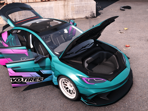 GTA5_2023-10-25_21-33-46 FiveM Mod GTA 5 Debadged Car