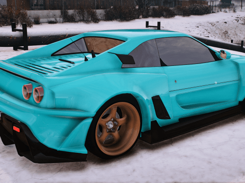 GTA5_2023-10-28_01-44-36 FiveM Mod GTA 5 Debadged Car