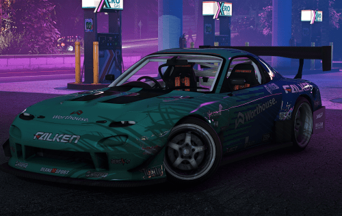 Mazda FD3S RX7 James Deane