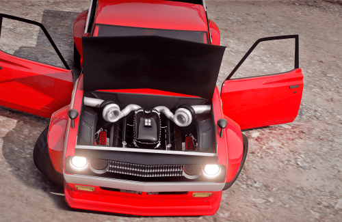 GTA5_2024-01-09_10-42-33 FiveM Mod GTA 5 Debadged Car