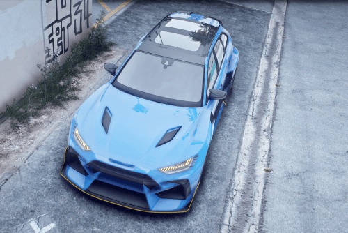 GTA5_2024-01-11_23-35-16 FiveM Mod GTA 5 Debadged Car