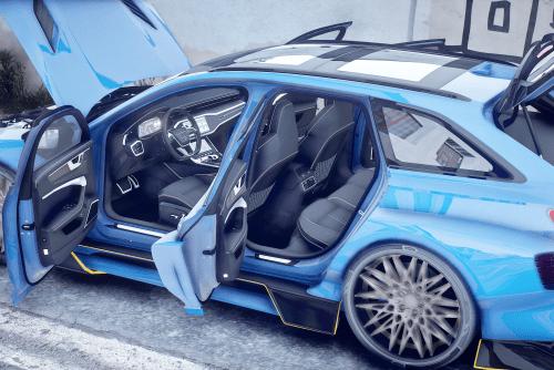 GTA5_2024-01-11_23-35-48 FiveM Mod GTA 5 Debadged Car