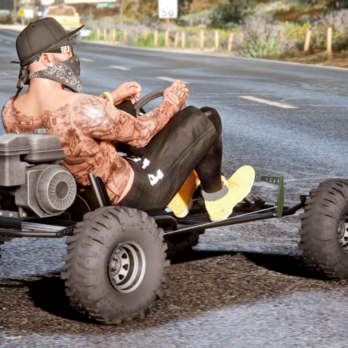 GTA5_2024-03-06_19-03-45 FiveM Mod GTA 5 Debadged Car
