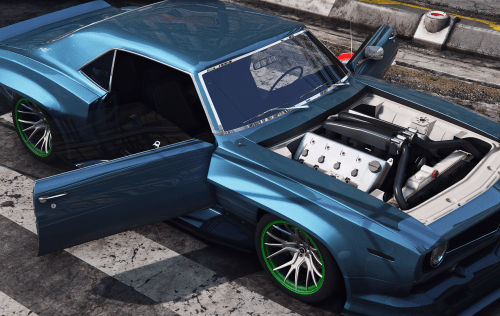 GTA5_2024-04-09_21-07-14 FiveM Mod GTA 5 Debadged Car