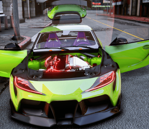 GTA5_2024-04-26_18-41-31 FiveM Mod GTA 5 Debadged Car