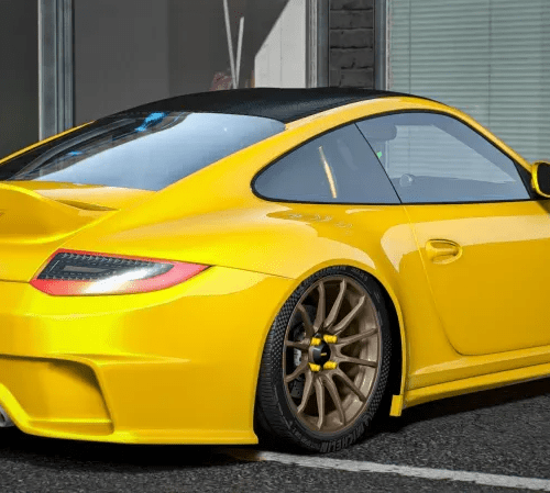 porsche FiveM Mod GTA 5 Debadged Car