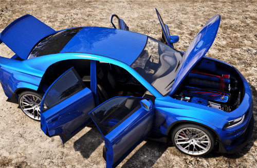 GTA5_2024-09-25_03-59-51 FiveM Mod GTA 5 Debadged Car