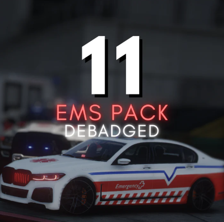 EMS Debadged Car Pack 11 Vehicles