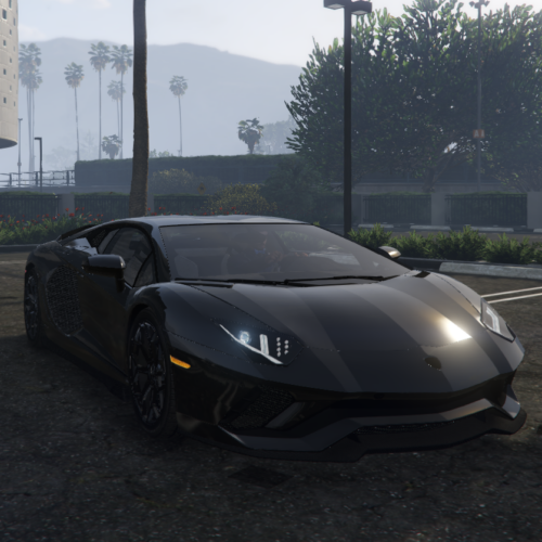 Lamborghini Aventador (Blacked Out)