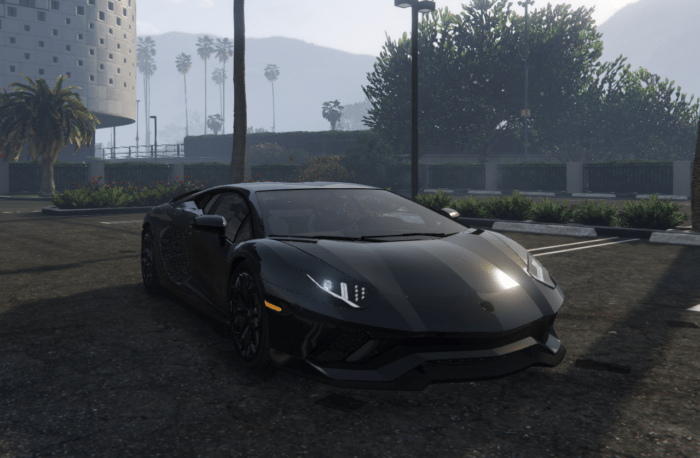 Lamborghini Aventador (Blacked Out)