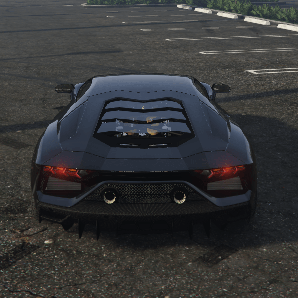 Lamborghini Aventador Blacked Out Fivemrides