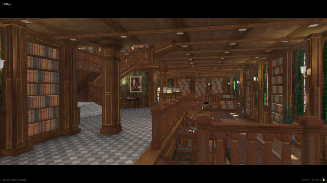 [MAP] Library - FiveM MLO Interior | FiveMRides