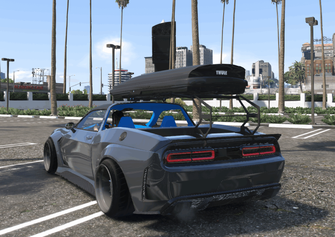 Dodge Challenger SRT WTF - Debadged FiveM Car | FiveMRides