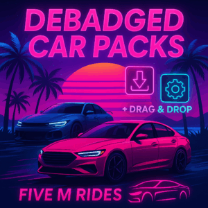 Debadged Car Packs