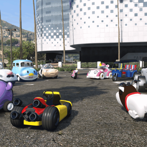Funny Car Pack (14 Cars)