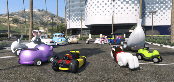 Funny Car Pack (14 Cars)