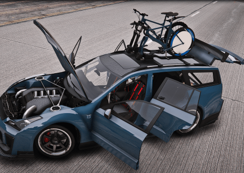 GTA5_2025-01-14_15-34-07 FiveM Mod GTA 5 Debadged Car