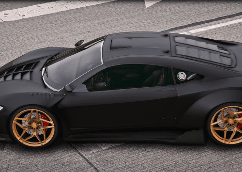 GTA5_2025-01-14_15-39-34 FiveM Mod GTA 5 Debadged Car