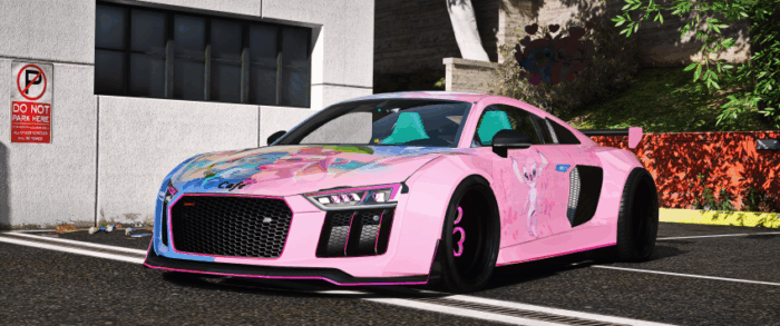 Audi R8 Stitch 3D
