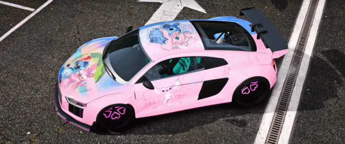 Audi R8 Stitch 3D - Image 4