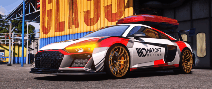 Audi R8 Maxton