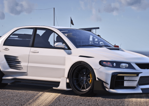 Mitsubishi Evo Lution Sunrise