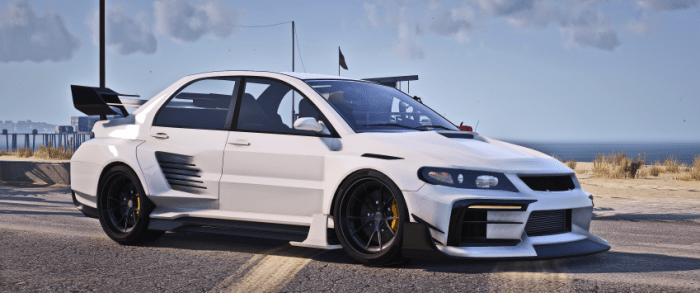 Mitsubishi Evo Lution Sunrise
