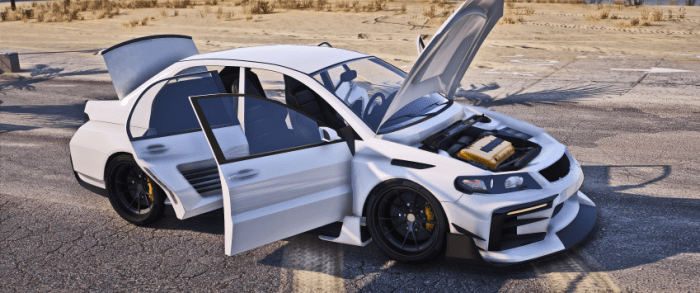 Mitsubishi Evo Lution Sunrise - Image 2