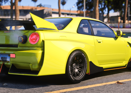 GTA5_2025-01-25_00-42-08 FiveM Mod GTA 5 Debadged Car