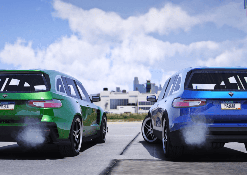 GTA5_2025-04-21_02-27-14 FiveM Mod GTA 5 Debadged Car