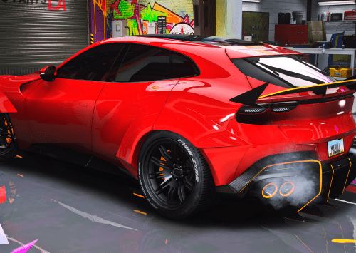 GTA5_2025-01-25_01-38-49 FiveM Mod GTA 5 Debadged Car