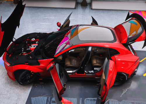 GTA5_2025-01-25_01-39-29 FiveM Mod GTA 5 Debadged Car
