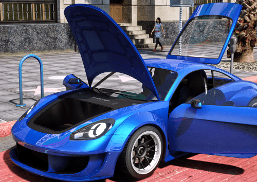 GTA5_2025-03-16_14-42-44 FiveM Mod GTA 5 Debadged Car
