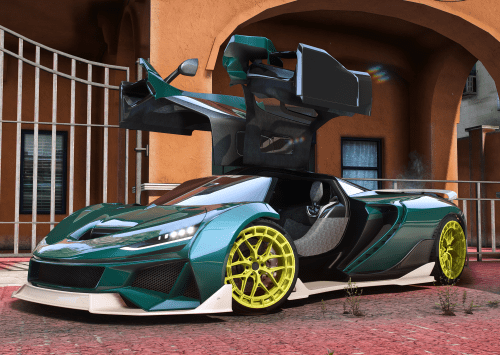 GTA5_2025-03-16_17-53-24 FiveM Mod GTA 5 Debadged Car