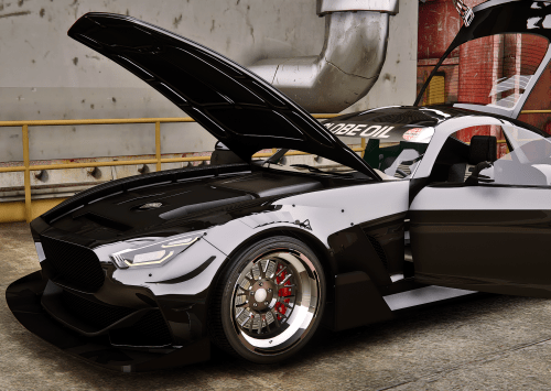 GTA5_2025-02-22_15-27-27 FiveM Mod GTA 5 Debadged Car