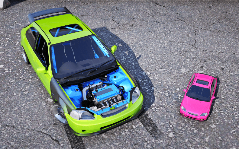 Honda Civic EK9 TCR + RC - Image 5