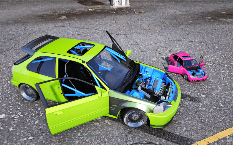 Honda Civic EK9 TCR + RC - Image 2