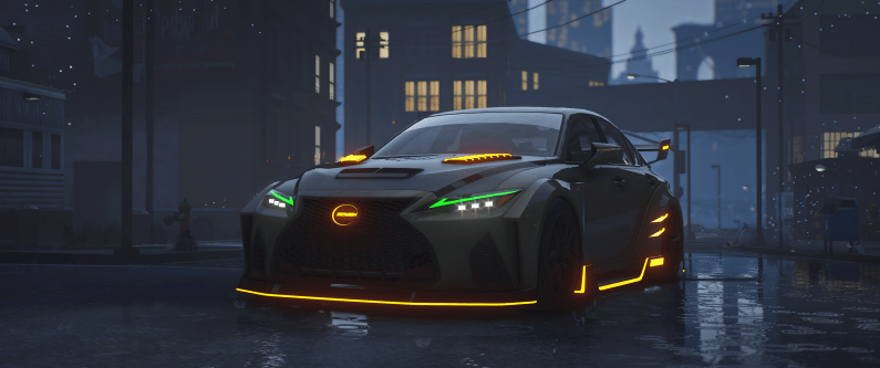 Lexus IS350 Hycade Demon Edition